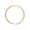 ALBERTO MILANI – MILLENIA 14K Yellow Gold Diamond Cut Round Box Bracelet