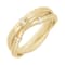 ALBERTO MILANI – PIAZZA MERCANTI, 14K YELLOW GOLD TUBOGAS 3 ROWS 8MM
WITH DIA. CT.0,27 BRACELET
