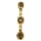 14K Yellow Gold 1ctw White and Champagne Round Cut Diamond Drop Pendant
w/chain(I-J, I1-I2)