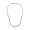 14K White Gold IGI Certified 8.0ctw Diamond Graduating Riviera Necklace
(H-I Color, I1 Clarity)