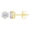 18K Yellow Gold 1-1/2ctw Round Brilliant-Cut Near Colorless Diamond
Classic Stud Earrings