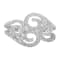 14K White Gold Round Cut Diamond Cluster Ring (1/2 cttw, SI1-SI2
Clarity, H-I Color)