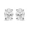 14K White Gold 3/4ctw Oval Lab Grown Diamond Solitaire Stud Earrings
(F-G Color, VS1-VS2 Clarity)