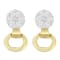 14K Yellow Gold 1/2ctw Diamond Stud Earrings