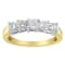14K Yellow Gold 5 Stone Diamond Ring (1 cttw, H-I Color, SI1-SI2 Clarity)