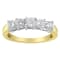 14K Yellow Gold 5 Stone Diamond Ring (1 cttw, H-I Color, SI1-SI2 Clarity)
