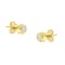 10K Yellow Gold 1/4ctw Round Brilliant-Cut Near Colorless Diamond
Bezel-Set Stud Earrings