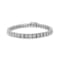 Sterling Silver .25ctw Diamond Link Bracelet