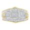 10K Two-Toned Gold Diamond Ring (1 cttw, H-I Color, SI1-SI2 Clarity)
