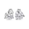 14K White Gold 2.0 Cttw 3-Prong Martini Set Solitaire Lab Grown Diamond
Screwback Stud Earrings