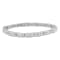 14K White Gold 3.22ctw Round-Cut Diamond Bracelet