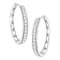 Sterling Silver 1/2 cttw Lab-Grown Diamond Hoop Earring (F-G Color,
VS2-SI1 Clarity)