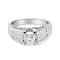 14K White Gold 1 1/4ctw Princess Cut Diamond Engagement Ring (H-I Color,
SI1-SI2 Clarity) Size 7