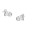 10K White Gold 0.15ctw Round Brilliant-Cut Near Colorless Diamond
Bezel-Set Stud Earrings