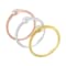 14K Gold Over Sterling Silver 1/6ctw Diamond Stacking Promise Ring Set/3
(J-K Color, I1-I2 Clarity)