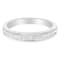 18K White Gold IGI Certified 1/2ctw Diamond Channel Set Band(H-I Color,
SI2-I1 Clarity)