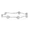 Sterling Silver 1.0ctw Diamond Link Bracelet