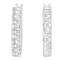 1.625ctw Baguette Cut Diamond 14K White Gold Earrings