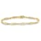 14K Yellow Gold 1-1/2 Ctw Round Mixed Cut Diamond 7" Tennis
Bracelet (H-I Color, I1-I2 Clarity)