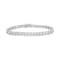 Sterling Silver 1.0ctw Double Row Miracle-Set Diamond Tennis Bracelet