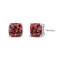 14K White Gold 1 1/2ctw Lab Grown Pink Cushion Set Classic Diamond
Solitaire Stud Earrings