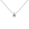 14K White Gold 1/2ctw Pear Shape Lab Grown Diamond Solitaire Necklace
(F-G Color, VS2-SI1 Clarity)