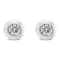 10K White Gold 1/5ctw Round Brilliant-Cut Near Colorless Diamond
Bezel-Set Stud Earrings