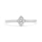Sterling Silver 1/20ctw Miracle Set Diamond Ring (J-K Color, I1-I2 Clarity)