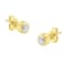 10K Yellow Gold 0.30ctw Round Brilliant-Cut Near Colorless Diamond
Bezel-Set Stud Earrings