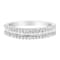 0.50ctw Diamond 14K White Gold Modern Band