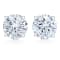 14K White Gold IGI Certified  1/2ctw Lab Grown Round-Cut Diamond Classic
Solitaire Stud Earrings