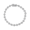 2.00ctw Round White Diamond Sterling SilverTennis Bracelet