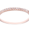 10k Rose Gold Thin Diamond Wedding Band (1/7 cttw, H-I Color, I1-I2 Clarity)