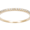 10k Yellow Gold Thin Diamond Wedding Band (1/7 cttw, H-I Color, I1-I2 Clarity)