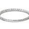 10k White Gold Eternity Diamond Wedding Band 1/3 cttw, H-I Color, I1-I2 Clarity