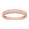 10k Rose Gold Vintage-Style Engraved Diamond Wedding Band 1/5 cttw, H-I, I1-I2