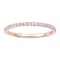 10k Rose Gold Pave Eternity Diamond Wedding Band (1/2 cttw, H-I Color,
I1-I2 Clarity)