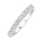 FINEROCK 1/2 Carat Natural Princess Cut Diamond Wedding Band Ring in 14K Gold