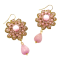 Dhalia Agate Flamingo Small Pendant