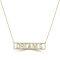 GEMistry 14K Yellow Gold 0.6 Ctw Round Diamond Dream Pendant Necklace