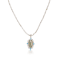 GEMistry Beaded Pendant Necklace in Sterling Silver