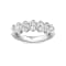 Platinum Oval Lab Grown Diamond Band