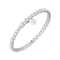 14K White Gold Lab Grown Diamond Tennis Bracelet