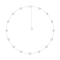 14K White Gold Lab Grown Diamond by the Yard 17 Inch Necklace With 2
Inch Extender