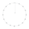 14K White Gold Lab Grown Diamond by the Yard 16 Inch Station Necklace
With 2 Inch Extender