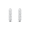 14K Gold Lab Grown Diamond Classic Hoop Earrings 3.75ctw
