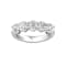 Lab Grown Diamond 5 Stone Shared Prong Band
