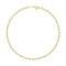 18K White Gold Lab Grown Diamond by the Yard 16 Inch Station Necklace