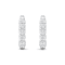 14K Gold Lab Grown Diamond Classic Hoop Earrings 5.20ctw