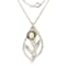 Sterling Silver Fresh Water Pearl and White Cubic Zirconia Necklace